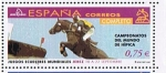 Stamps Spain -  Edifil  3903  Juegos Ecuestres Mundiales. Campeonatos del Mundo deHípica.   