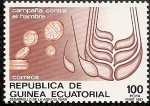 Stamps Equatorial Guinea -  Campaña contra el hambre - desarrollo de la agricultura