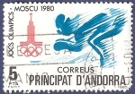 Stamps : Europe : Andorra :  ANDORRA Moscú 1980 5 (1)