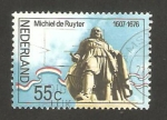 Sellos de Europa - Holanda -  III centº de la muerte del almirante michiel de ruyter