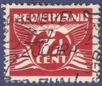 Stamps : Europe : Netherlands :  NED Rojo 7,50