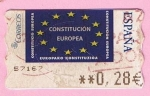 Stamps Spain -  119  Contitucion Europea