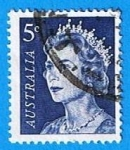 Stamps Australia -  Elizabel