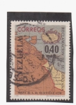 Stamps Venezuela -  Mapa de L. de Surville