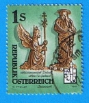 Stamps Austria -  Abtissinnenstab