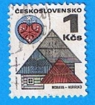 Stamps Czechoslovakia -  Morava-Horacko