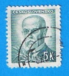 Stamps Czechoslovakia -  Personaje