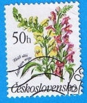 Stamps Czechoslovakia -  Plantas