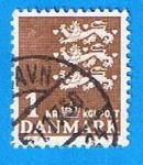 Stamps Denmark -  Leones