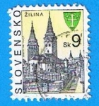 Stamps Slovakia -  Zilina