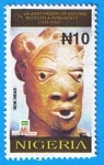 Stamps Nigeria -  Nok Head