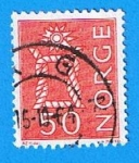 Stamps Norway -  Nudos