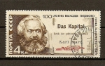 Sellos de Europa - Rusia -  Centenario de la edicion del libro Das Kapital,de Karl Marx