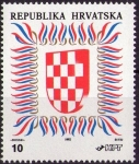 Sellos de Europa - Croacia -  Escudo