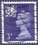 Stamps United Kingdom -  UK QEII Gales 3