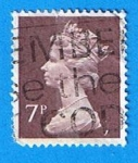 Stamps United Kingdom -  Isabel II