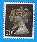 Stamps United Kingdom -  Isabel II