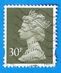 Stamps United Kingdom -  Isabel II