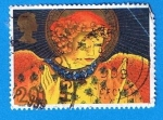 Stamps United Kingdom -  Angel