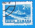 Stamps Romania -  Barco