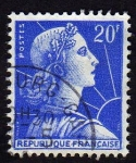 Stamps France -  Marianne de Muller