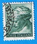 Stamps Italy -  Personaje