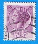 Stamps Italy -  Personaje