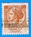 Stamps Italy -  Personaje