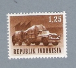 Stamps Indonesia -  Furgoneta