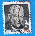 Stamps United States -  Eisenhower