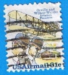 Stamps United States -  Orville And Wilbur Wtight