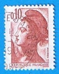 Stamps France -  Personaje