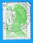 Stamps France -  Personaje