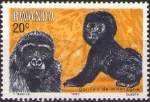 Sellos de Africa - Rwanda -  Gorilas de montaña