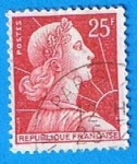 Stamps France -  Personaje