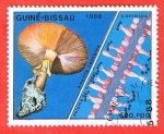 Stamps Africa - Guinea Bissau -  Amanita caesares