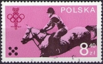 Stamps Poland -  Juegos Olimpicos de Moscu