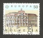 Stamps Switzerland -  1347 - Europa Cept, edificio de correos de Lucerna