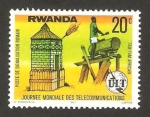 Stamps Rwanda -  Día mundial de las telecomunicaciones