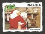 Sellos de America - Anguila -  Navidad 81, la noche antes de navidad