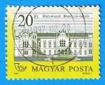 Stamps Hungary -  Edificio 