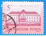 Stamps Hungary -  Edificio