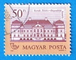 Stamps Hungary -  Edificio