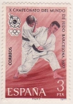 Stamps Spain -  X Campeonato del mundo de Judo Barcelona 77