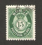 Stamps Norway -  Trompeta Postal