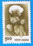 Stamps India -  Algodon