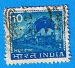 Stamps India -  Locomotora