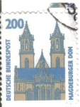 Sellos del Mundo : Europa : Alemania : pi ALEMANIA magdeburger dom 200