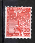 Stamps Germany -  Alemania Berlin Juegos Olimpicos