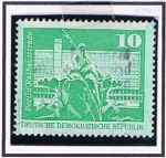 Stamps Germany -  Berfin Rathausstrabe